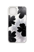 Black Flowers Case - iphone 13