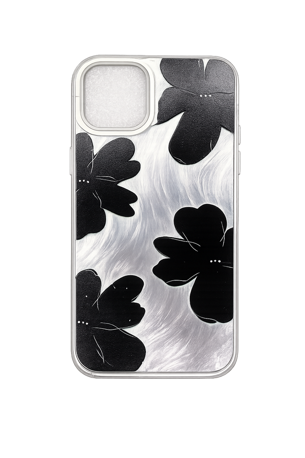 Black Flowers Case -